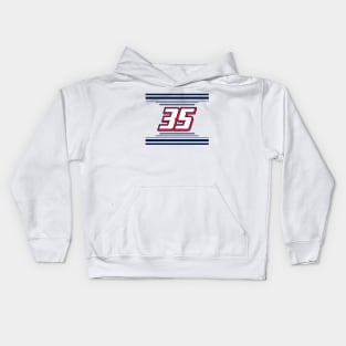 Frankie Muniz #35 2024 NASCAR Design Kids Hoodie